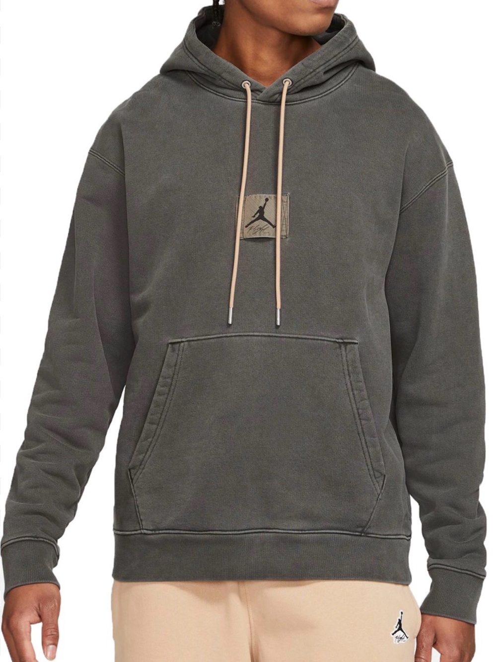 NWT Nike Air Jordan Men Prestige Flight Heritage Pullover Hoodie Gray J